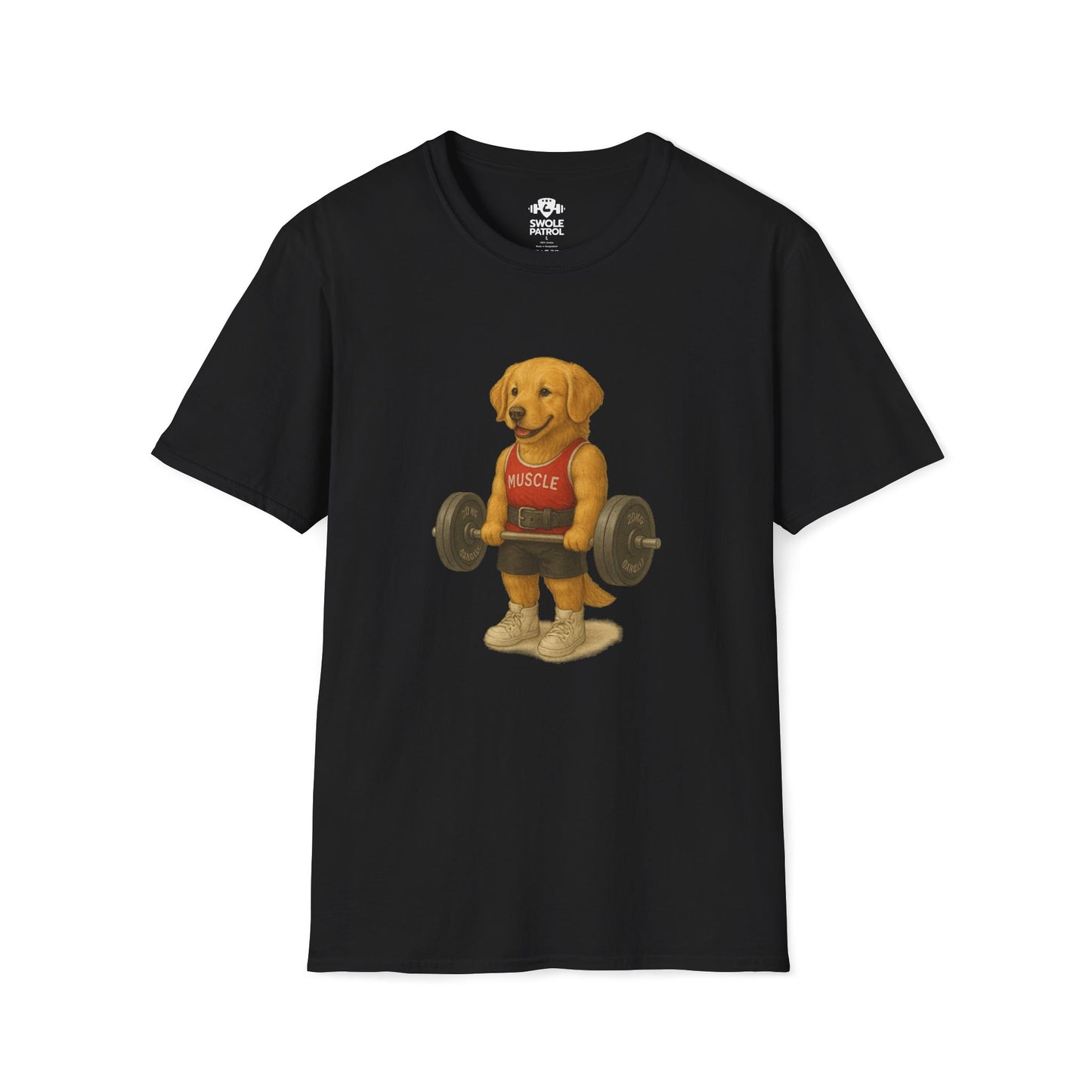 Bodybuilding Golden Retriever T-Shirt