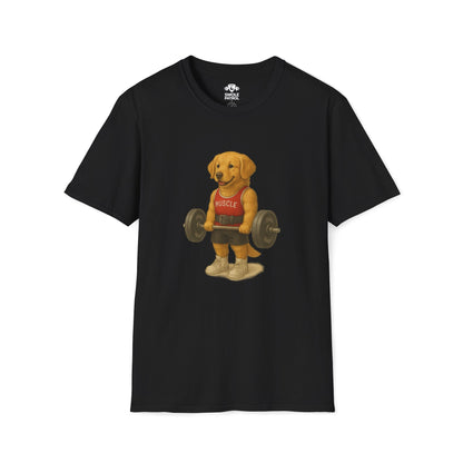 Bodybuilding Golden Retriever T-Shirt