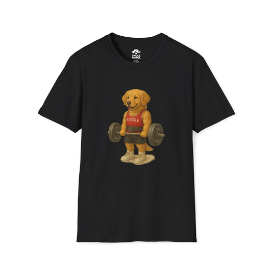 Bodybuilding Golden Retriever T-Shirt