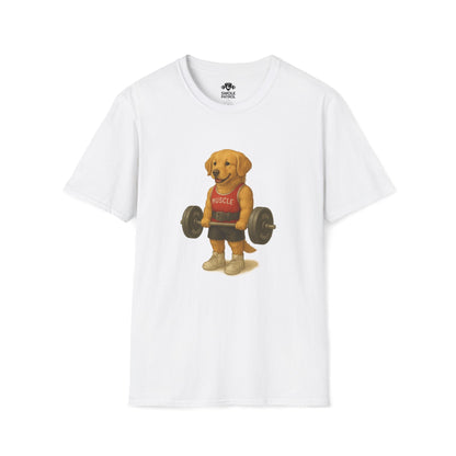 Bodybuilding Golden Retriever T-Shirt
