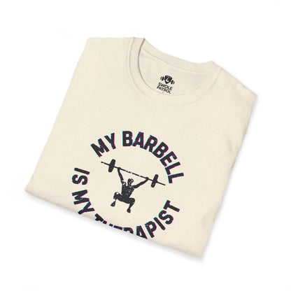 My Barbell Is My Therapist T-Shirt